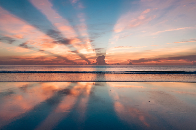 Sonnenuntergang Meer Praxis Ramona Rupp 